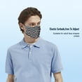 thumbnail image 4 of Cute Pointer Dog Graphic Printed Cloth Face Masks Reusable Washable Adjustable for Adults (5 PCS), 4 of 5