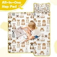 thumbnail image 4 of Cute Cartoon Dog Toddler Nap Mats for Kids Preschool,Sleeping Mat Bag or Kids,Toddler Sleeping Bag,Toddler Nap Mat or Daycare, 4 of 6
