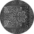 thumbnail image 1 of Ahgly Company Indoor Round Persian Gray Traditional Area Rugs, 6' Round, 1 of 1