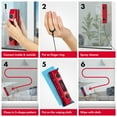 thumbnail image 5 of Tyroler Bright Tools Glider S-1 Magnetic Window Cleaner Tool, Single Glass Squeegees 0.1"-0.3" Only, 5 of 6