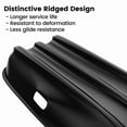 thumbnail image 4 of 36 Inch Black Snow Sled for Kids & Adults, High-Speed Downhill Toboggan with Pull Rope & Handles, for Winter Sports, 4 of 9