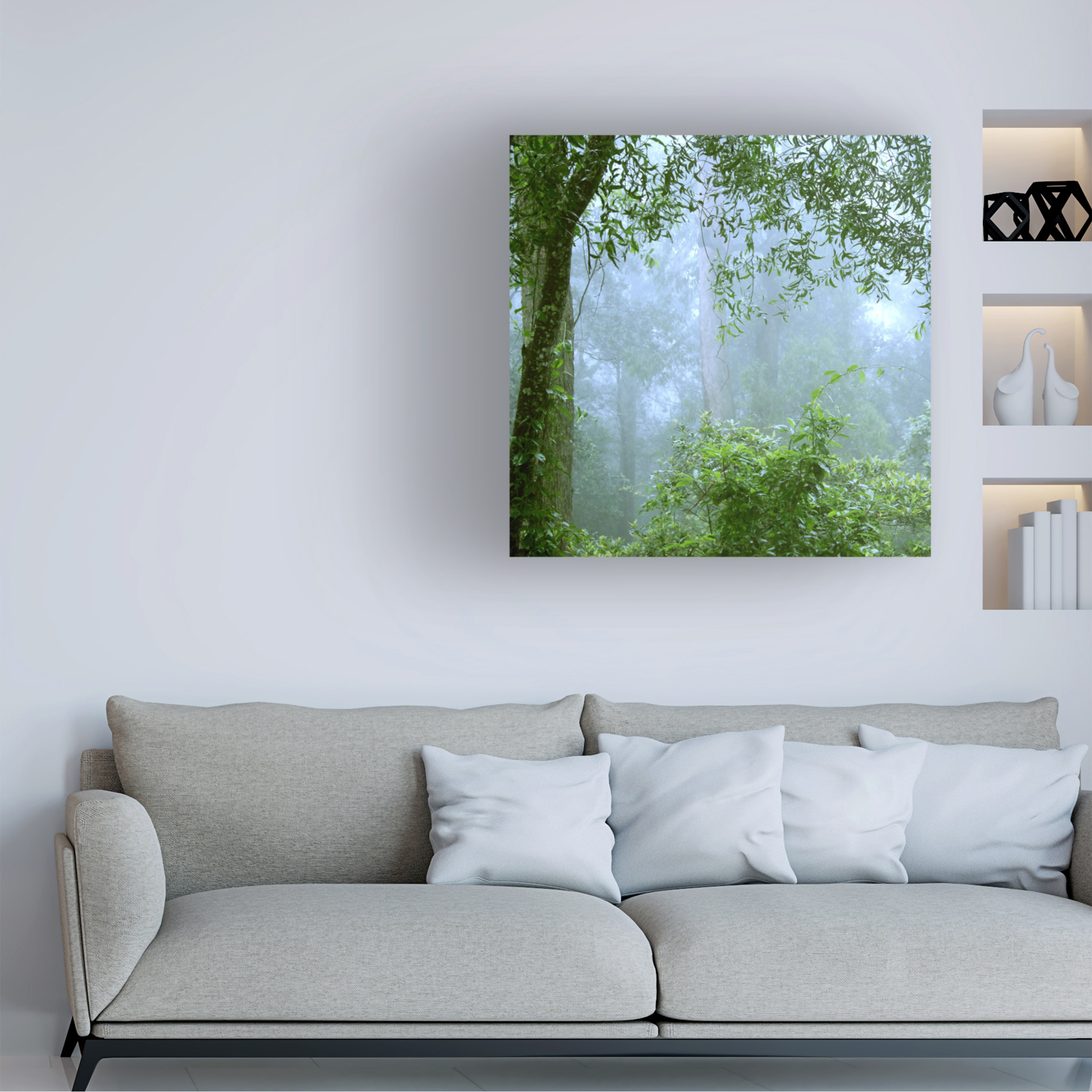 Trademark Fine Art "In Her Window" Canvas Art by Beata Czyzowska