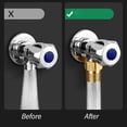 thumbnail image 3 of BQBQERT Upgrades Heavy Duty Brass 1 Way Check Valves Leak Brass Check Valves Outward Flowing Control for Piping Systems, 3 of 9