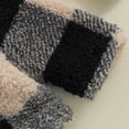 thumbnail image 6 of Okbabeha Toddler Baby Girl Boy Winter Outfit Clothes Fleece Coat Jacket Cardigan Fuzzy Thick Warm Sweater Top Shacket Outerwear, 6 of 7