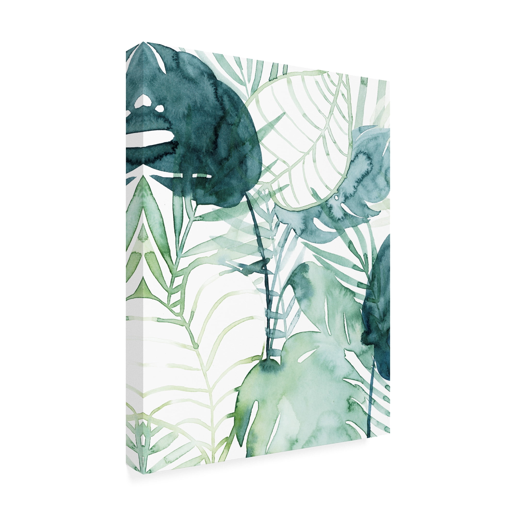 Trademark Fine Art 'Palm Pieces II' Canvas Art by Grace Popp