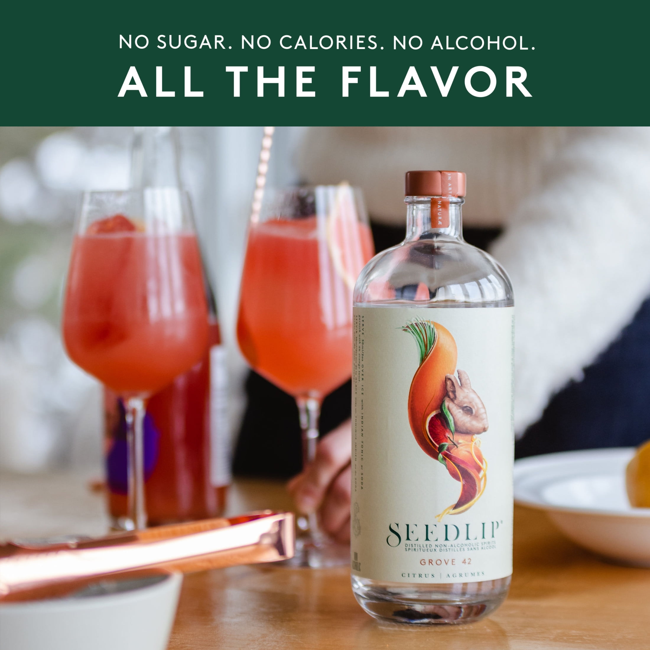 Seedlip Grove 42 Non-alcoholic Spirit, Calorie Free & Sugar Free