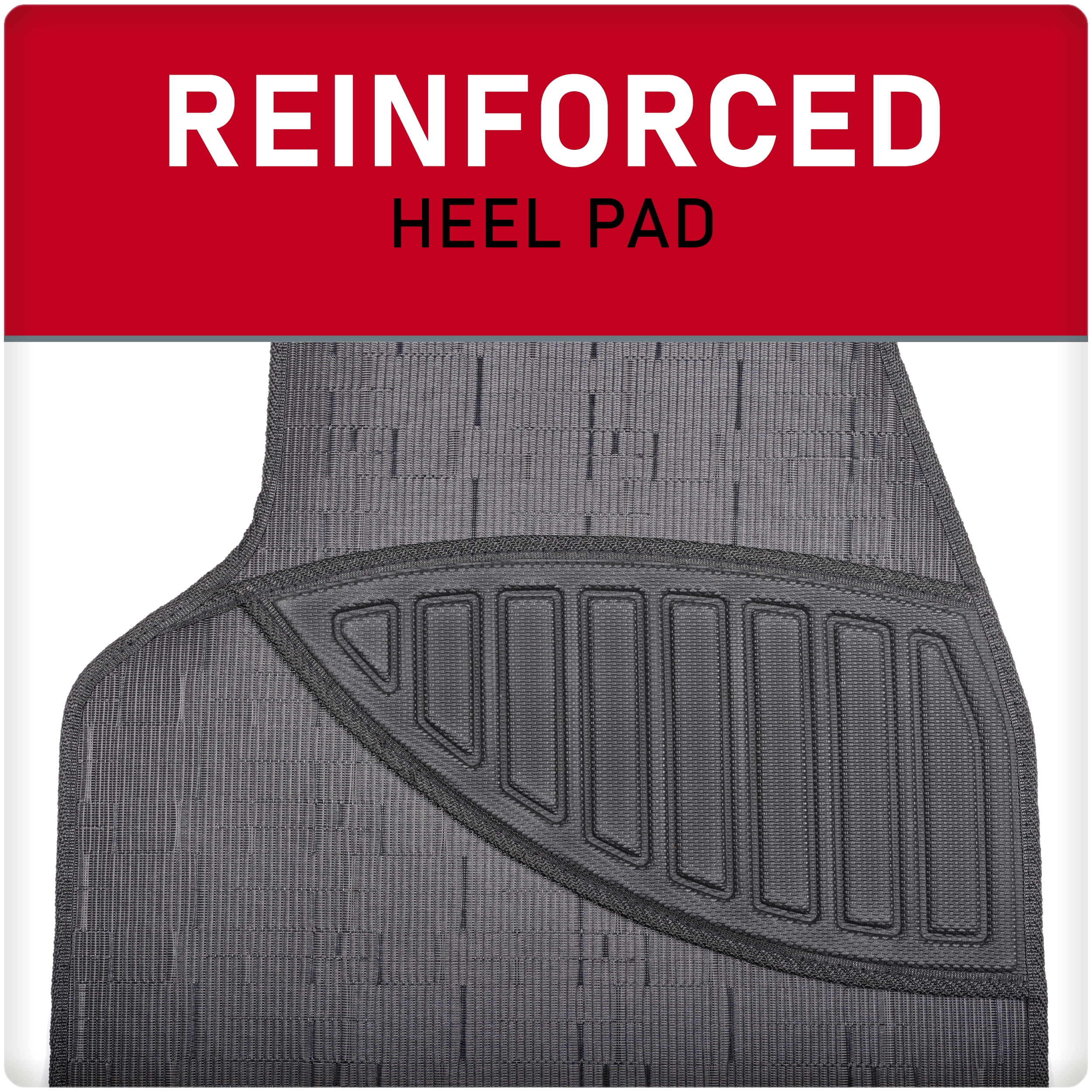 Genuine Dickies 4-Piece Black Enduro Floor Mats