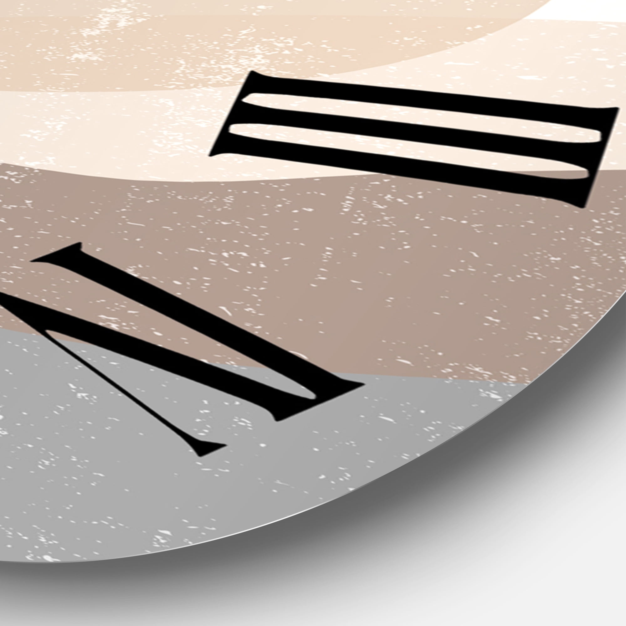 Designart 1 in Modern,Contemporary Wall Clock
