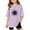Light Purple, variant on Gaexia Girls Short Sleeve Shirts Size 6 Casual Summer Tops Basic Layering Tee Relaxed Fit Clothes for Back To School Vacation Casual Summer Tops School Uniform,White