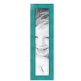 thumbnail image 2 of ArtToFrames 5" x 22" Turquoise Picture Frame, 5x22 inch Blue Wood Poster Frame (WOM-4588), 5 Pack, 2 of 7