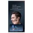 thumbnail image 3 of Auriculares intrauditivos TWS Bluetooth 5.3 V8 con pantalla táctil a todo color y cancelación de ruido inalámbrica, deportivos, B, 3 of 8