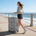 thumbnail image 5 of Stretch Luggage Cover L(25-28in)– Elastic Travel Suitcase Protector with Handle Openings & Bottom Closure, Washable Polyester Spandex Suitcases Cover, Leopard Animal Print, 5 of 5