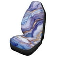thumbnail image 5 of Jeiento Purple Marble Print Automotive Seat Covers for Front SUV Truck Van Sedans Seats Vehicle Bucket Seat Cover 1 PCS Washable Car Accessories Seat Protector for Van SUV, 5 of 6