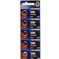 Renata Watch Batteries 390 SR1130SW(5 Batteries)