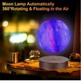 thumbnail image 6 of VGAzer Levitating Moon Lamp Floating and Spinning with Round Base & Gradually Changing LED Lights Between 7 Colors,Bedroom Decorative Light, 6 of 15