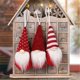 thumbnail image 4 of New Forest-Mini muñeca de Navidad para niños, colgante de árbol de Navidad, decoración para el hogar, muñeco de Gnomo, regalos de Año Nuevo, 2023, 4 of 4