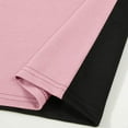 thumbnail image 4 of EWASWON Men's Slim Fit Short Sleeve Polo Shirts - Color Block Design with Chest Pocket, Summer Casual Stretch Fabric,Pink,Size S, 4 of 8