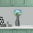 thumbnail image 4 of Carolines Treasures VHA3029TH68 Happy Birthday Dachshund Leash or Key Holder Triple Hook multicolor, 4 of 4