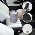 thumbnail image 6 of Fuzoiu Flamingo Print Car Trash Can,Leakproof Car Trash Can,Hanging Garbage Bin,Vehicle Trash Can, Suitable for Sedans, SUVs, MPVs & Trucks, 6 of 7