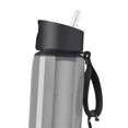 thumbnail image 5 of Botella de agua filtrada de 23 con de 1,500 litros de capacidad de filtración, sin necesidad de preocuparse por reemplazar los filtros gris DYNWAVEMX Botella para beber filtrada, 5 of 5