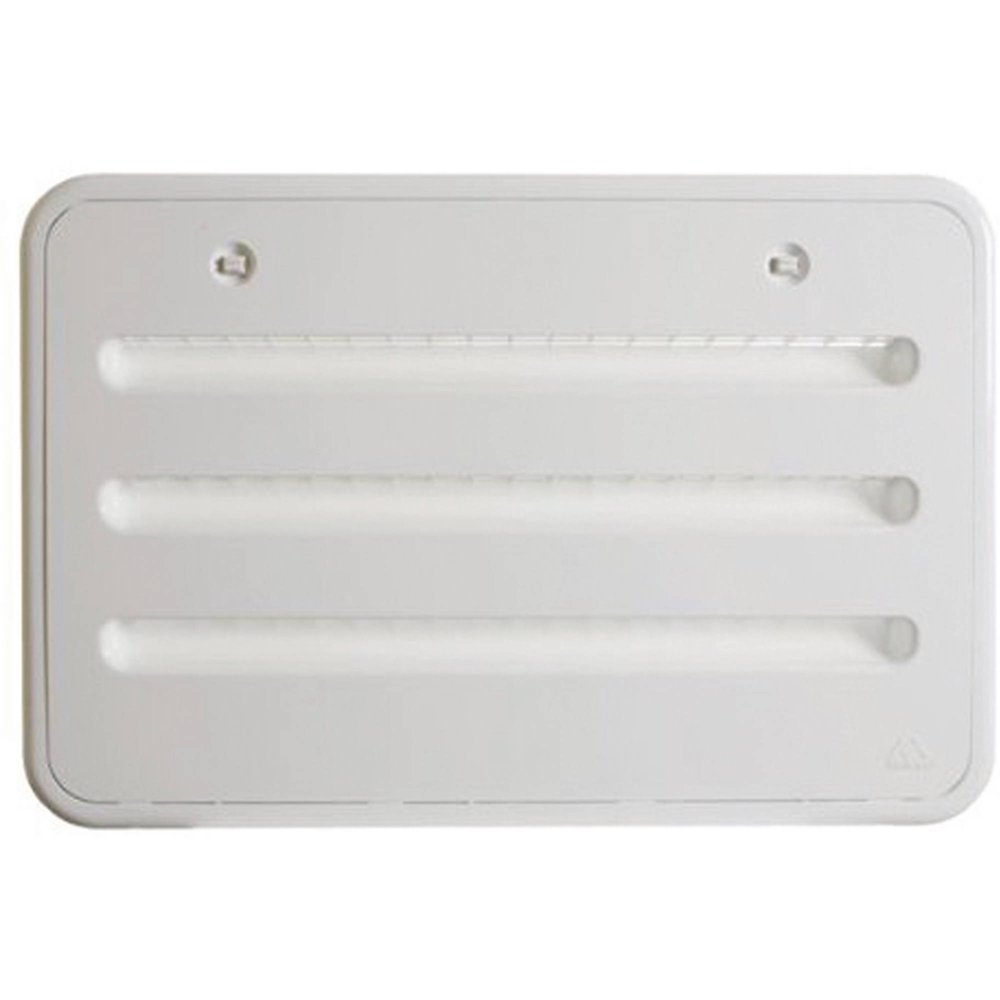Atwood 13001 RV UV Resistant Polypropylene White Refrigerator Side Vent