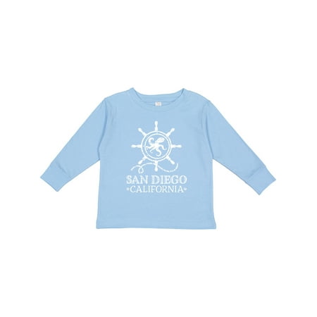 

Inktastic San Diego California Travel Gift Toddler Boy or Toddler Girl Long Sleeve T-Shirt