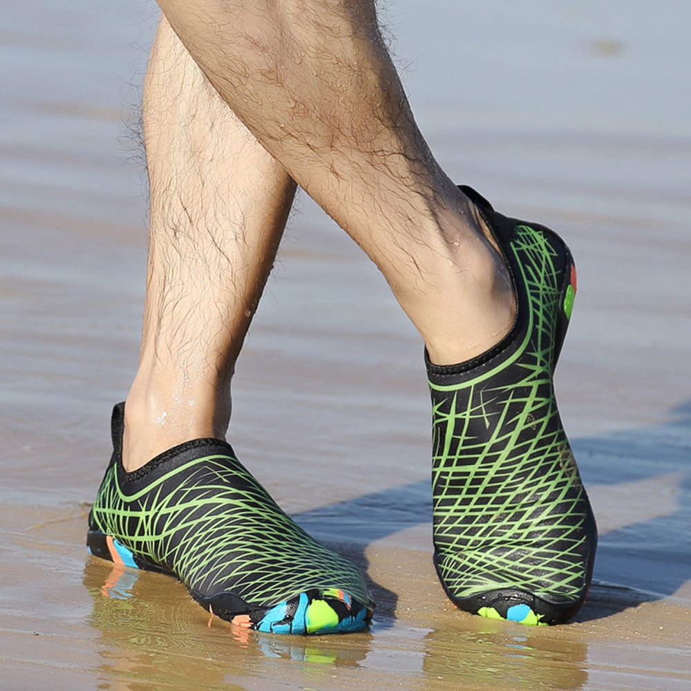 Men Quick Dry Barefoot Hiking Water Shoes for Swim Surf Exercise  Beach Diving 