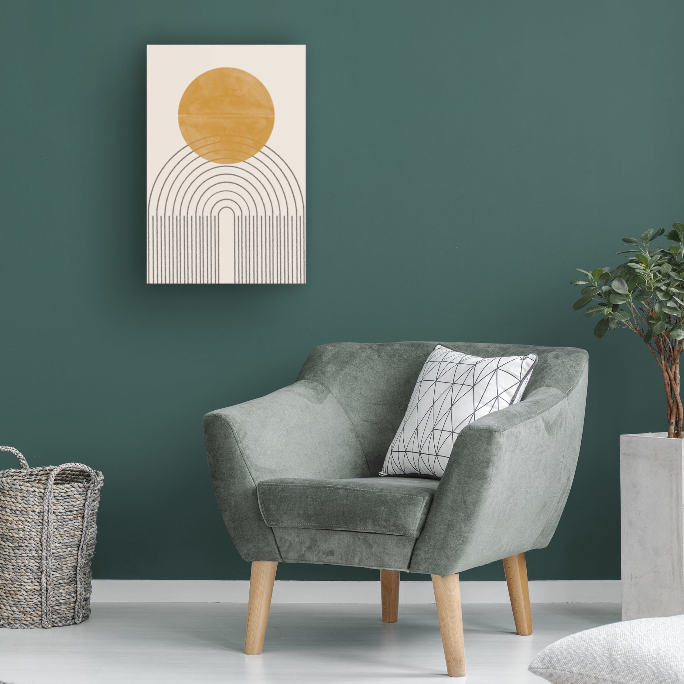 Trademark Fine Art THE MIUUS STUDIO Arch Composition No4 Canvas Wall Art