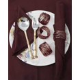 thumbnail image 2 of DAMAIE Handmade Napkin Rings for Dinner Parties, Dining Table Decoration, Set of 6, Brown, 2 of 7