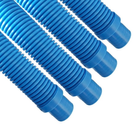 Puri Tech Pool Cleaner Vac Hose Kreepy Krauly Barracuda 1.5 in x 4 ft Blue 4 Pack