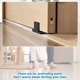 thumbnail image 2 of 16 Piezas Guías de Piso para Puertas Corredizas de Guías para Puertas de Armarios Herrajes Plástico Piso Simple Montado En la Pared Guía de Riel Inferior, 2 of 7