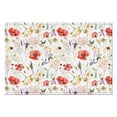 thumbnail image 2 of Red Flower Blossom Place Mats Washable Placemats for Indoor Kitchen Dining Cute Funny Kitchen Table Mats, 2 of 3
