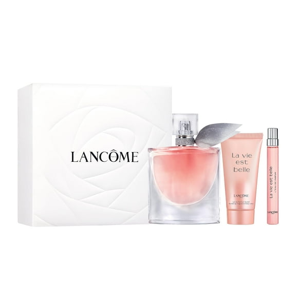 Lancôme La Vie Est Belle Valentine’s Day Set - With Full-Size Refillable La Vie Est Belle Eau De Parfum Spray 3.4 Fl. O, Full-Size Refil
