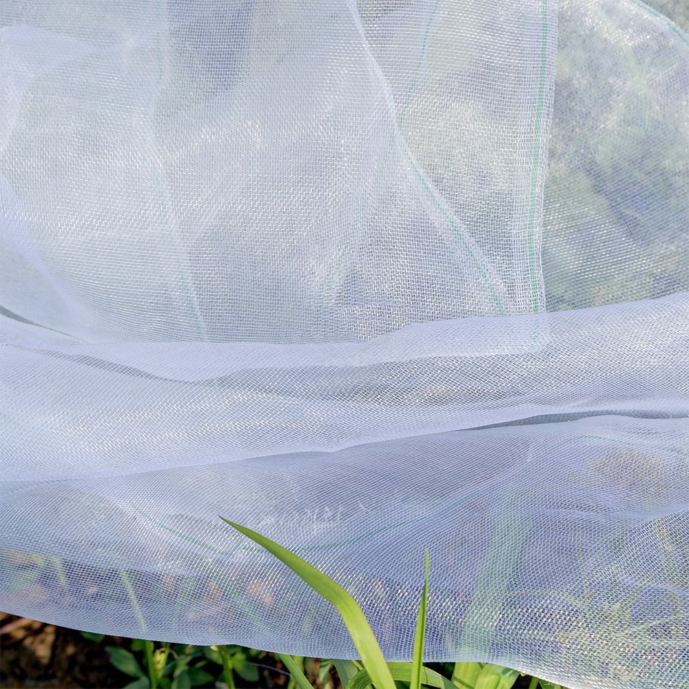 Agfabric 10'x25' Bug Net Insect Bird Netting, Garden Netting Protect Plants Fruits Flowers against Bugs, Birds & Squirrels