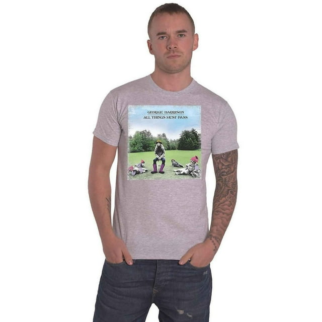 George Harrison Adult All Things Must Pass Cotton T-Shirt