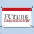thumbnail image 2 of CafePress - Future Marathoner Red Infant Bodysuit - Baby Light Bodysuit, Size Newborn - 24 Months, 2 of 4