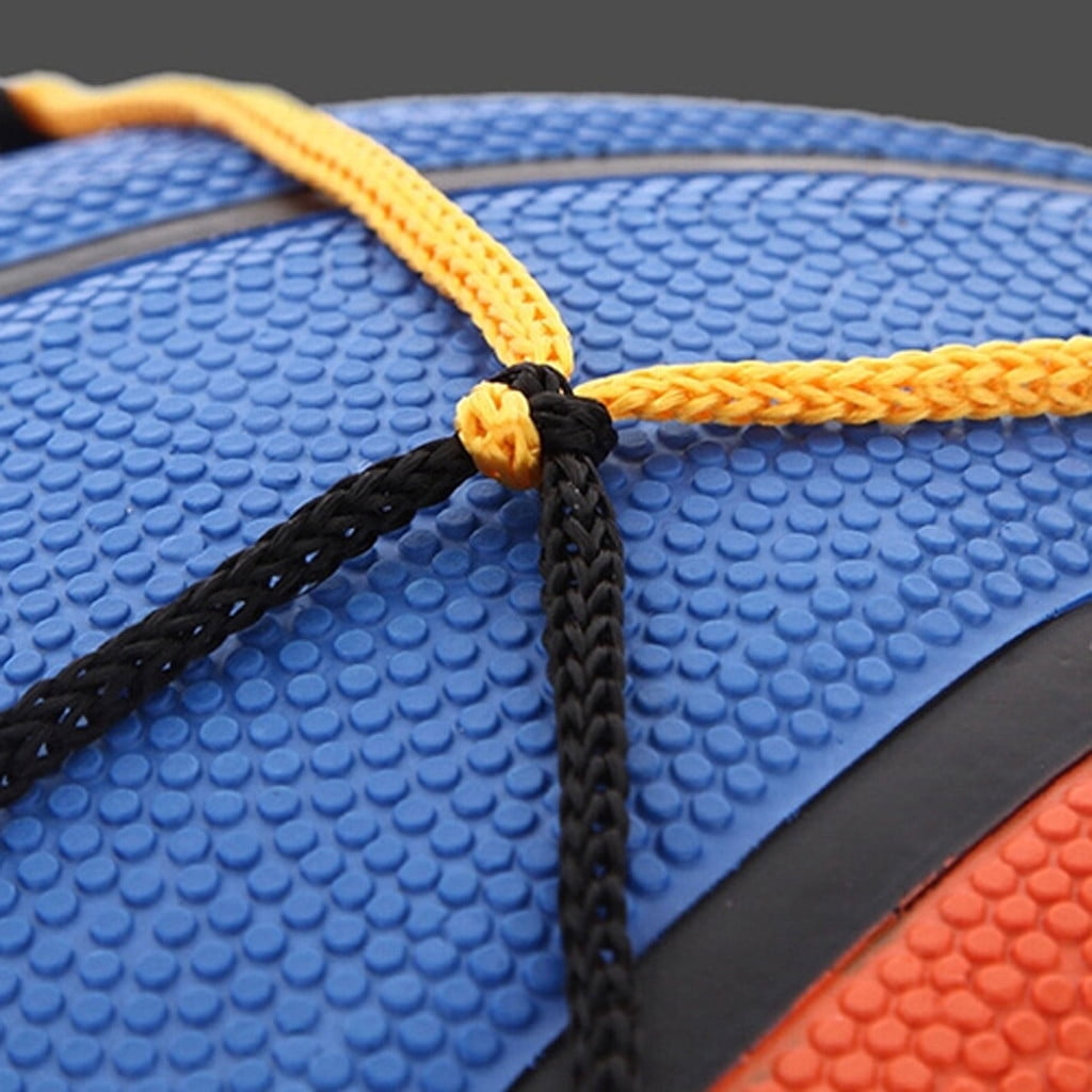 Nylon Net Mesh Bag Ball Carrier for Carrying Volleyball Basketball Football 