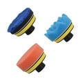 thumbnail image 4 of Kit de almohadillas de pulido de 24 piezas accesorio de búfer de taladro de 3 pulgadas acristalamiento, 4 of 8