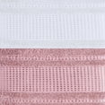 thumbnail image 5 of YYEAN Fingertip Towels 8 Pack, 100% Turkish Cotton, Small Hand Towels for Body and Face, 12 x 18 in, Soft and Absorbent, Quick Dry-White-pink, 5 of 8