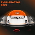 thumbnail image 3 of Qaba 12V Electric Ride on Bumper Car for Kids 1.5-5 Years Old, Baby Bumper Car with Remote Control, Orange, 3 of 9