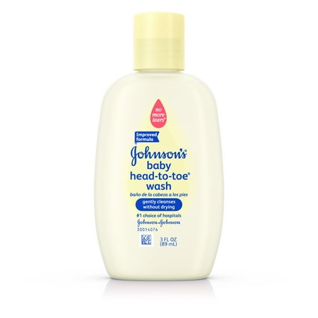 Johnson's Head-To-Toe Baby Wash, Travel Size, 3 Fl. Oz.