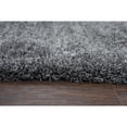 thumbnail image 3 of Alora Decor Oregon 7'6"x9'6" Solid Shag Gray/Tone on Tone Tufted Area Rug, 3 of 12