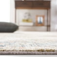 thumbnail image 4 of SAFAVIEH Silverado Sebastian Medallion Polyester Area Rug, Sage/Blue, 6'4" x 6'4" Round, 4 of 8