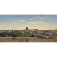 thumbnail image 2 of Pierre-Henri de Valenciennes 24x14 Gold Ornate Framed and Double Matted Museum Art Print Titled - View of Rome (C. 1782-1784), 2 of 4