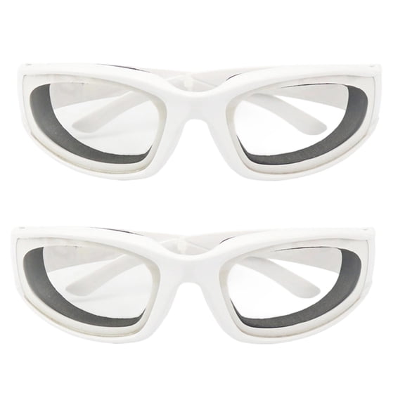 2pcs Onion Goggles Waterproof Anti Fog Sealed Safety Glasses For Cutting Pepper In Kitchen Impacts Resistance