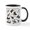 White/Black Inside, variant on CafePress - Ducks Of North America Mug - 11 oz Ceramic Mug - Novelty Coffee Tea Cup