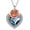 05_Rose Flower Urn Necklace, variant on SISGEM Cremation Jewelry 925 Sterling Silver Heart Flower Butterfly Urn Necklace for Ashes, Cremation Keepsake Necklace Embellished with Austrian Crystal, Women Memorial Jewelry