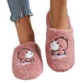 thumbnail image 4 of Vedolay Slippers for Women House Slippers for Women Warm Cute Slippers for Indoor A,36-37, 4 of 5