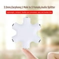 thumbnail image 5 of 3.5mm Earphone Headphone Audio Splitter 1 Male to 5 Female Cable Adapter, 5 of 5