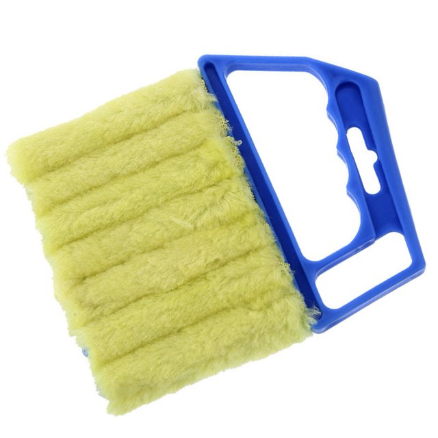 Mini Blinds Cleaner Brush, Multifunctional Cleaning Brush, Mini Blinds Cleaner Shutter Multipurpose Anti Linting Portable Handle